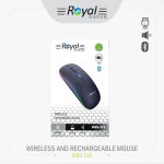موس بی‌سیم و شارژی سایلنت رویال مدل Royal WBS-315 - تصویر 3