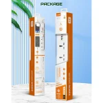 چندراهی برق هوشمند LDNIO مدل SC5319 با 5 پریز و 3 پورت USB (PD 20W + QC 3.0) - تصویر 7