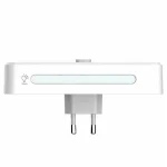 چندراهی برق هوشمند دیواری LDNIO مدل SC2311 با ۲ پریز و ۳ پورت USB (PD 20W + QC 3.0) و چراغ شب لمسی - تصویر 3